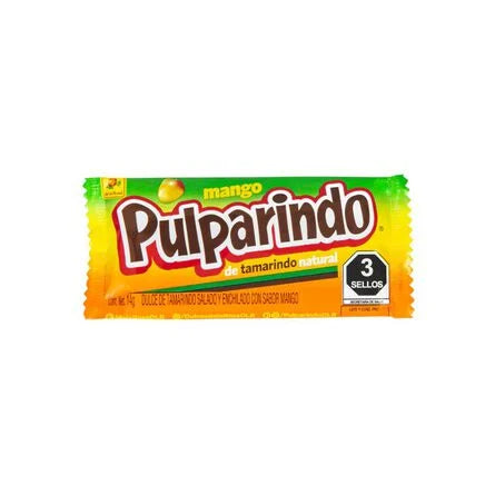 Pulparindo Mango Tamarind Candy Large 20 Pieces