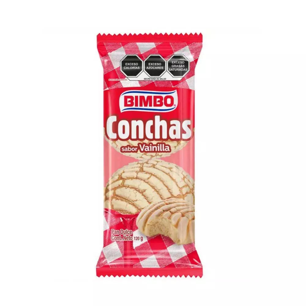 Conchas Bimbo Vanilla Flavor 2 Pieces