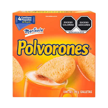 Marinela Polvorones Orange Cookies 10.5oz