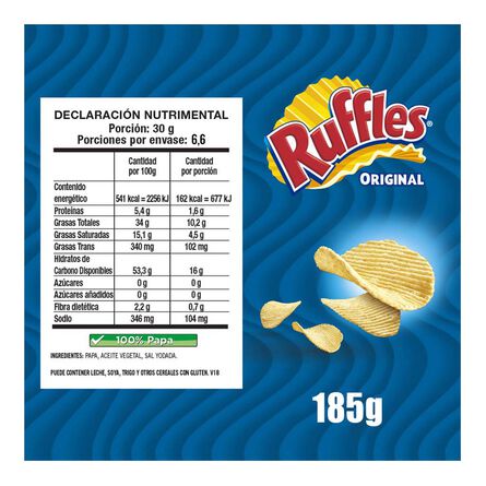 Ruffles Original Salted Chips 6.5 oz