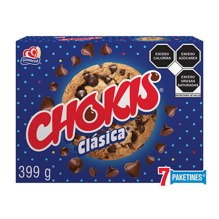 Chokis Gamesa Classic Cookies 7 Pieces 14oz