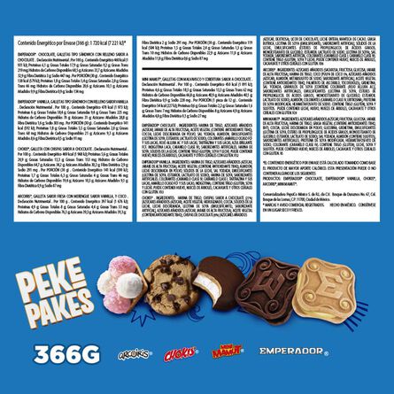 Gamesa Peke Pakes Cookies 11 pieces  13oz