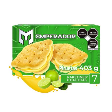 Emperador Piruetas Cookies 10oz