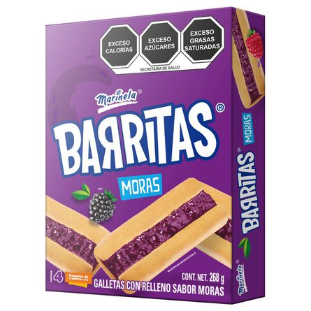 Marinela Barritas Blackberry Cookies 9.45oz