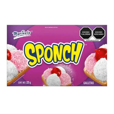 Marinela Sponch Coco Fresa Cookies 8oz