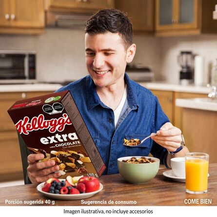 Kellogg’s Extra Chocolate Almond Cereal 17.3oz