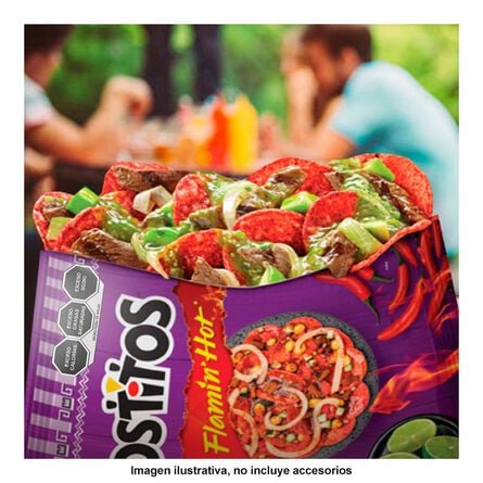 Nachos Sabritas Tostitos Xtra Flamin Hot 8.5oz