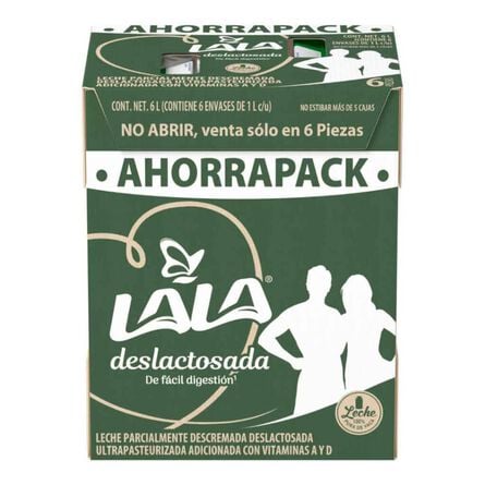 Lala UHT Lactose-Free Milk 2.2lb 6-Pack