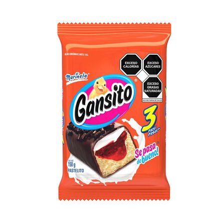 Gansito Marinela 3 Pack