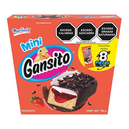 Marinela Gansito Snack Cake 8 Pack