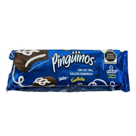 Marinela Pingüinos Tube 8 pcs 5.64oz