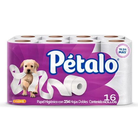 Pétalo Ultra Jumbo Toilet Paper 16 Rolls 234 Double Sheets